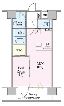 SAKURAレジデンスの物件間取画像